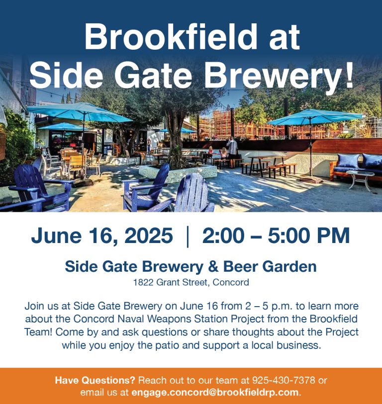 Brookfield at Side Gate Brewery invitation